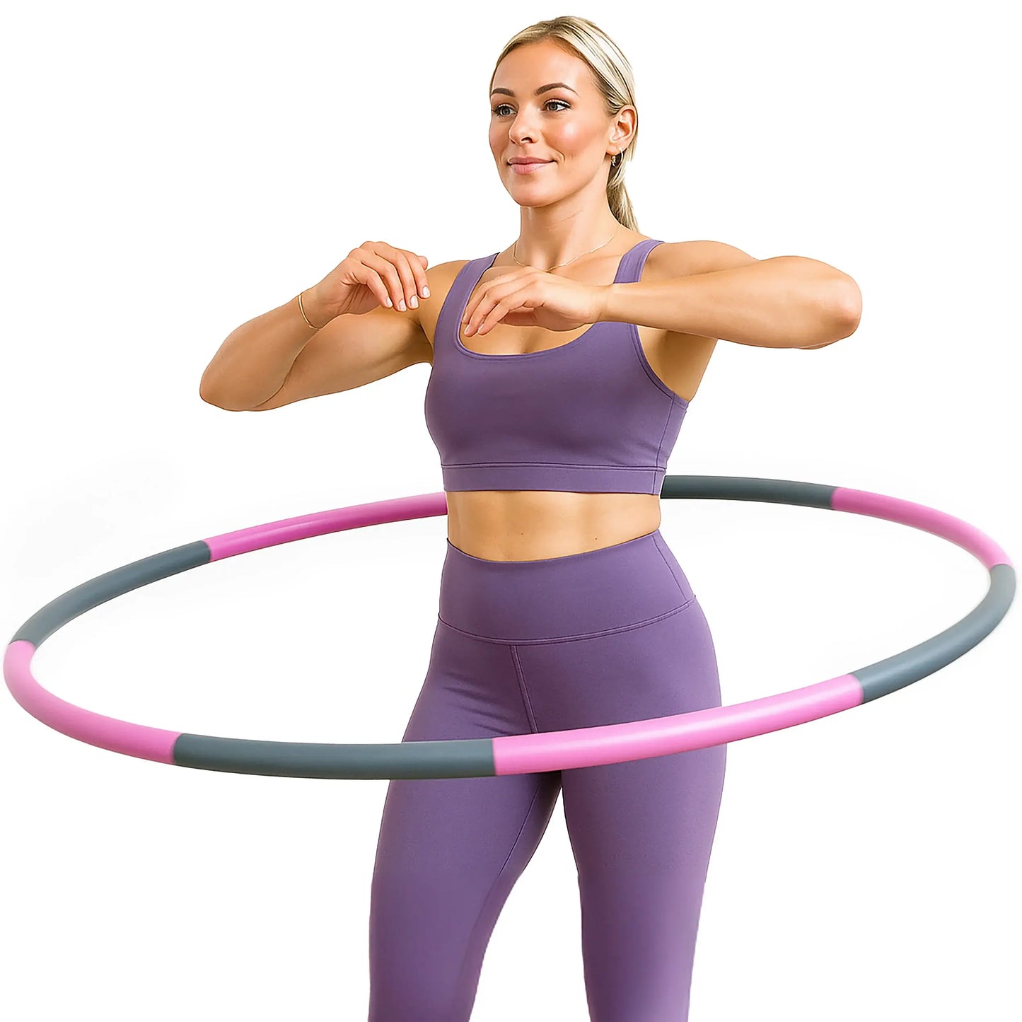 2.5 lb Weighted Hula Hoop for Fitness and Exercise