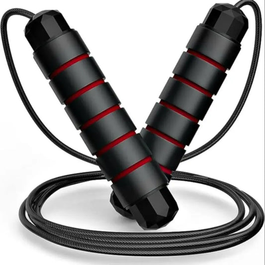 Adjustable High-Quality Jump Rope with Ball Bearings for Fitness Training - Ideal for Women, Men, and Teens