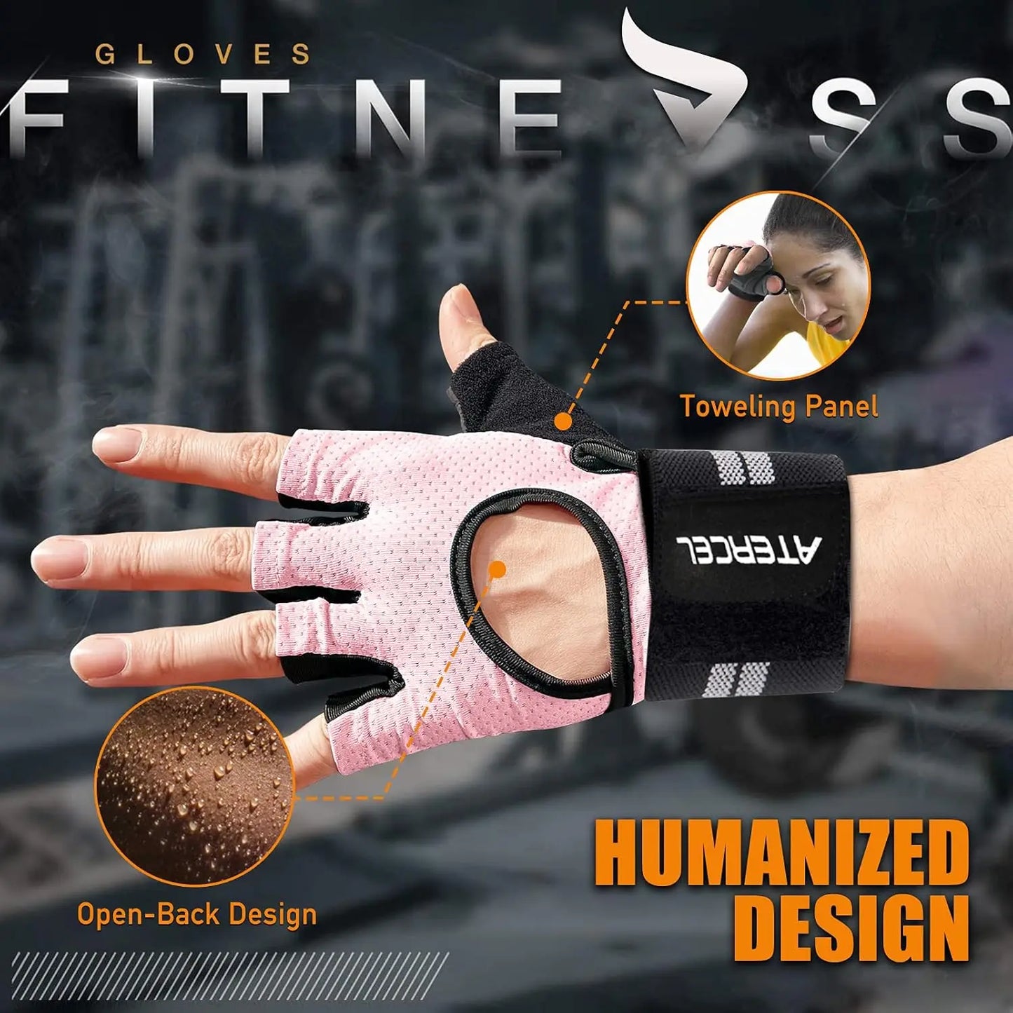 Professional Weight Lifting Gloves for Men and Women - Anti-Slip Design with Wrist Support, Full Palm Protection, and Enhanced Padding for Pull-Ups and Training