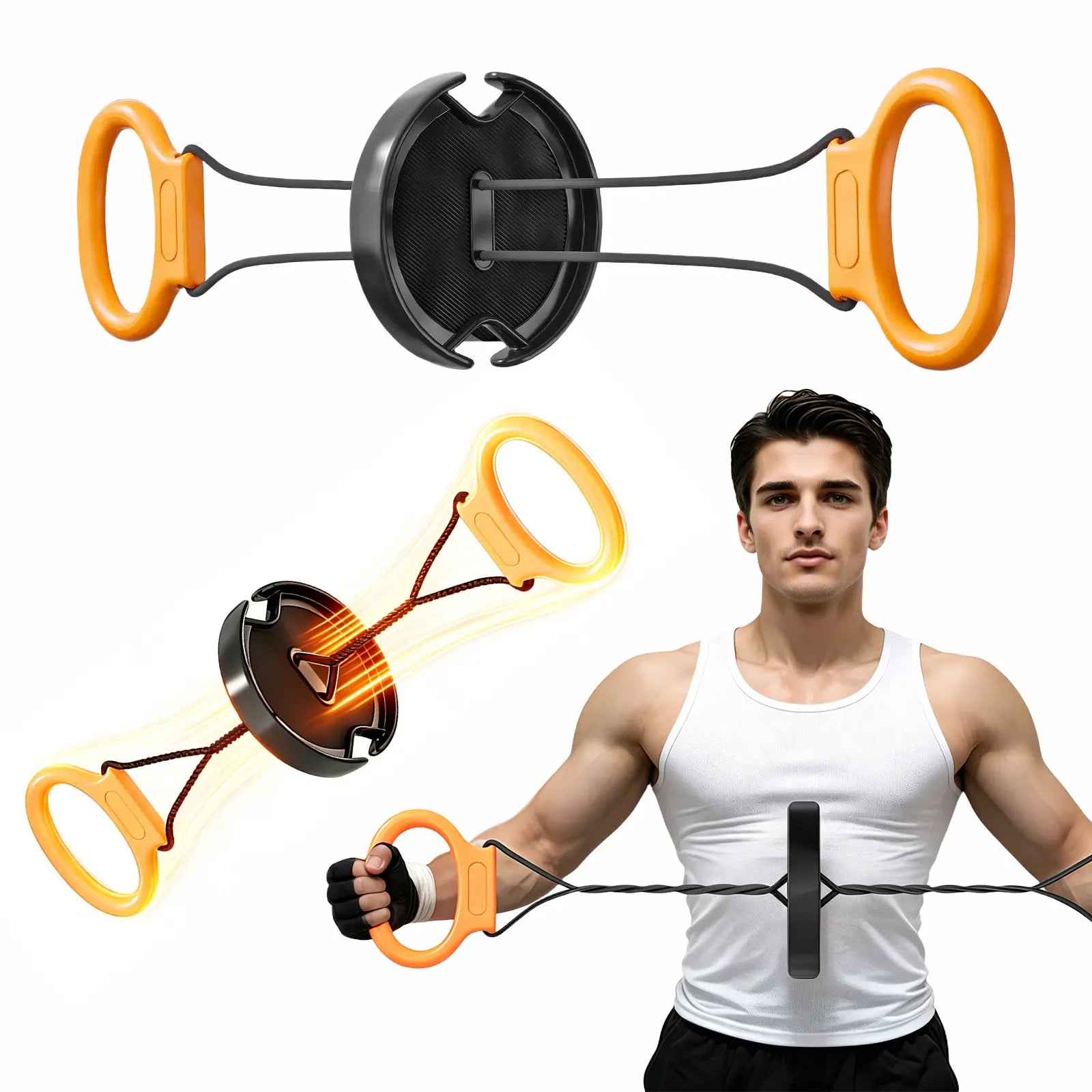 Professional Resistance Bands for Arm and Back Training - Elastic Ropes for Barre Workouts, Chest, Arm, and Shoulder Stretching, Ideal for Physical Therapy, Yoga, and Pilates