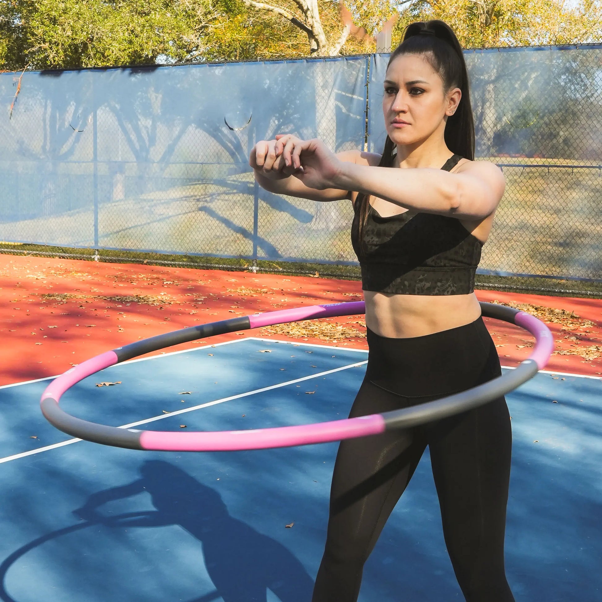 2.5 lb Weighted Hula Hoop for Fitness and Exercise